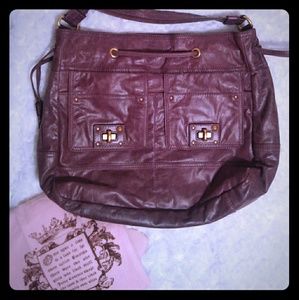 Juicy Couture leather shoulder bag